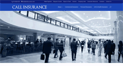 Desktop Screenshot of callinsurance.com